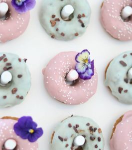 Earl Grey and Moroccan Mint Donuts